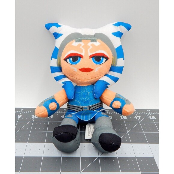 Star Wars The Mandalorian Plush Jedi Ahsoka Tano 9" Stuffed Animal Toy Mattel - Picture 1 of 8